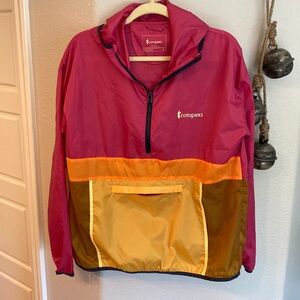 Cotopaxi Teca half zip windbreaker large women’s